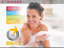Tablet Screenshot of foedinger.at